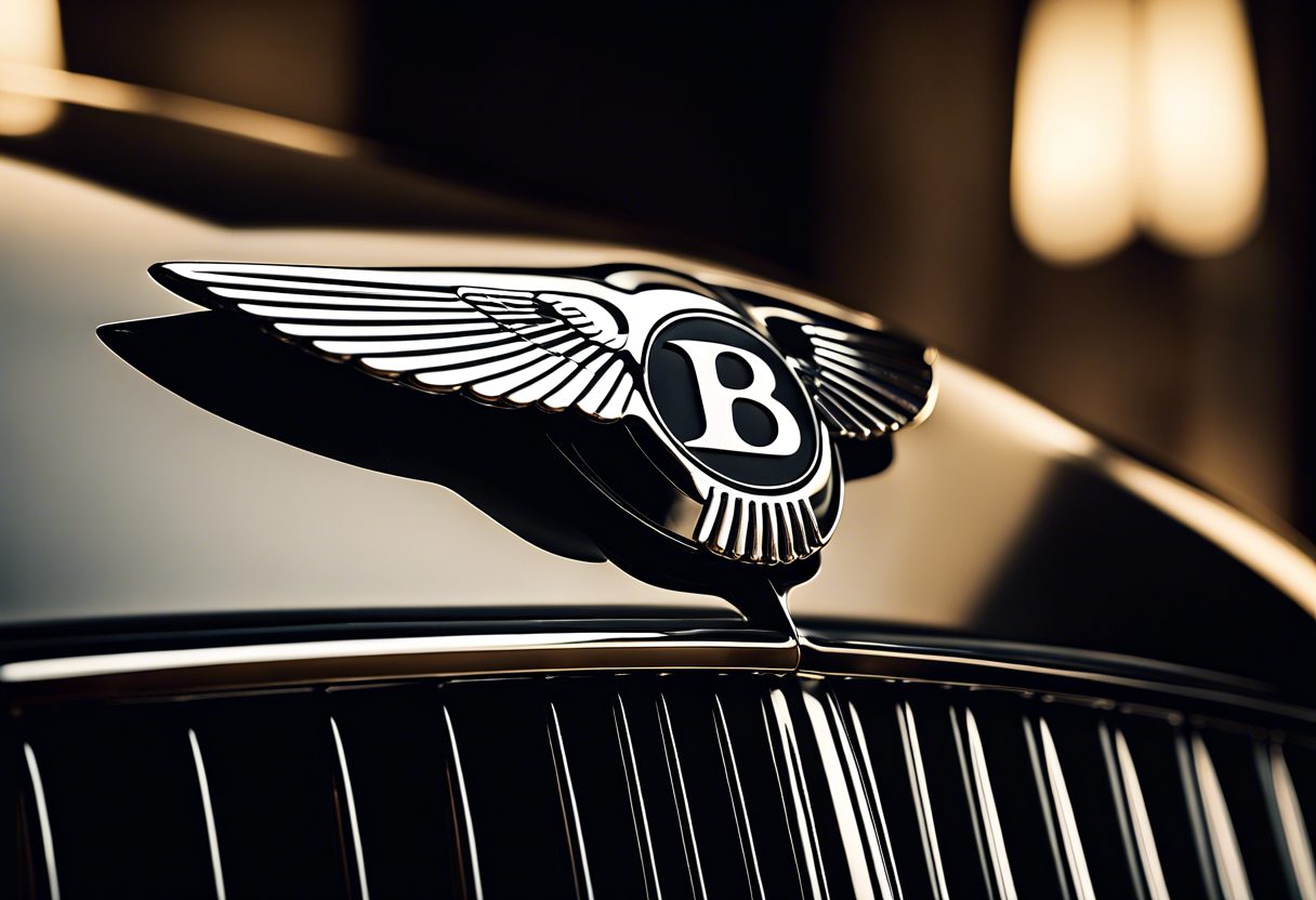 Logo Bentley évolution historique 
Bentley logo changements au fil du temps