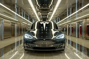 Logo Tesla au fil des années